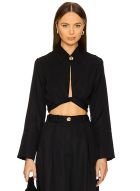 MATTHEW BRUCH  黑色长袖上衣REVOLVE小众