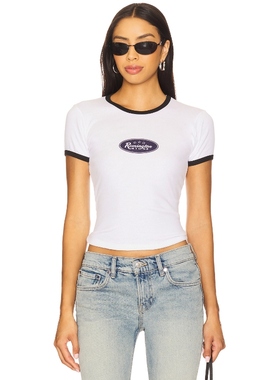 [冬季新品]Remington Stone STAR 图案T恤 白色 y2k辣妹风REVOLVE