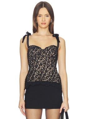 ASTR the Label DONNE 上装 黑色 y2k辣妹风REVOLVE小众新款