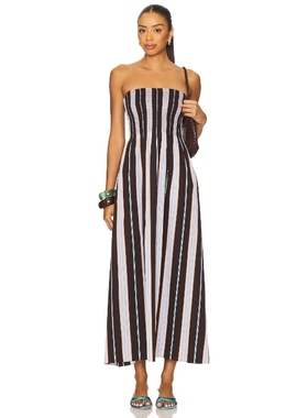 [冬季新品]FAITHFULL THE BRAND SANYA 长裙REVOLVE小众