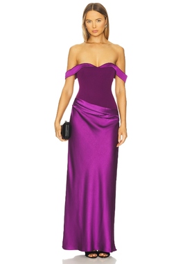 Runaway The Label EBONY 裙子 紫色REVOLVE小众新款