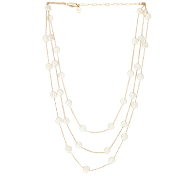 Ettika COIN 叠层项链 金属金色REVOLVE小众新款