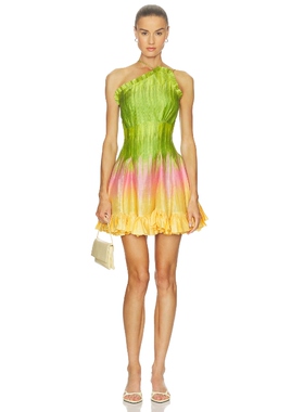 LA FUORI DRESS 裙子 绿色、粉色REVOLVE小众新款