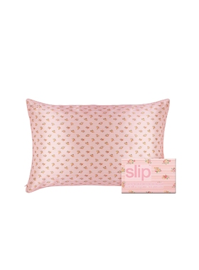 slip Queen Pillowcase revolve小众新款 花瓣白