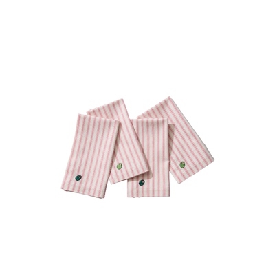 Frasier Sterling OLIVE YOU DINNER NAPKIN 餐巾 粉色REVOLVE小