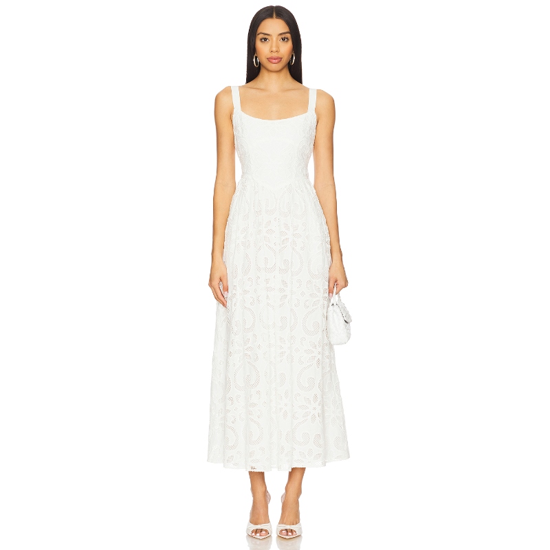 SAYLOR MARYL 长裙 白色礼服裙REVOLVE小众新款