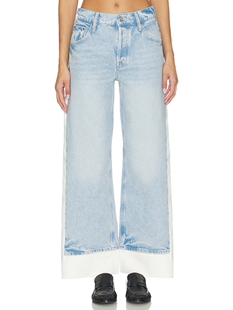 MOTHER NACHO 喇叭口 revolve小众新款 蓝色