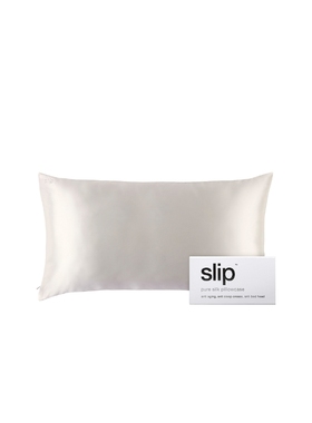 slip King Pure Silk Pillowcase revolve小众新款 白色