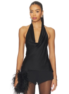 [冬季内搭]ASTR the Label ZELENKA 无袖上装黑色辣妹风REVOLVE