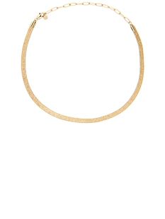 CHAIN FLAT NECKLACE 扁链项链 Ettika revolve小众新款 TEXTURED