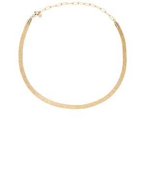 Ettika TEXTURED FLAT CHAIN NECKLACE 扁链项链 revolve小众新款