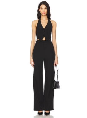 ALL THE WAYS SAMANTHA 连身裤 黑色REVOLVE小众新款