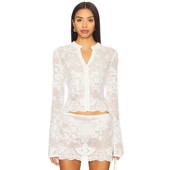 冬季 白色 新品 Jean 上装 With BELINDA REVOLVE小众新款