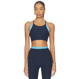 THE DOUBLE 运动胸罩 运动复古风REVOLVE Beyond 藏青色 Yoga