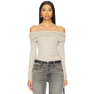 LUCA Bone 长袖 上装 Rag 灰褐色REVOLVE小众新款