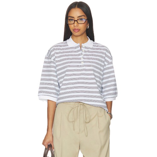 Rohe Striped Oversized Polo 26早秋新品 revolve小众新款