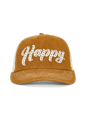 Happy Caps LEATHER 帽类  棕色 秋冬新品REVOLVE