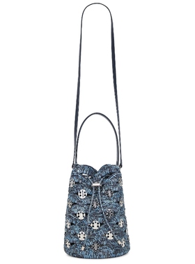 [冬季新品]RABANNE SAC A MAIN 水桶包 蓝色REVOLVE小众