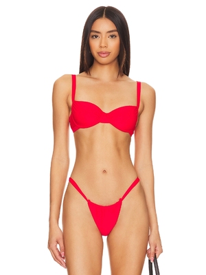 superdown CHIARA 比基尼内衣 revolve小众新款 红色