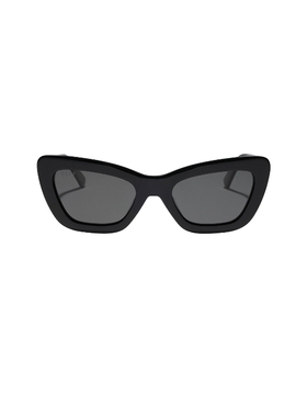 DIFF EYEWEAR黑色太阳眼镜猫眼框复古风早秋新品REVOLVE