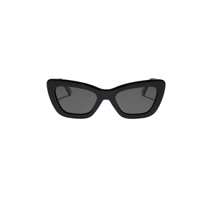 DIFF EYEWEAR黑色太阳眼镜猫眼框复古风早秋新品REVOLVE