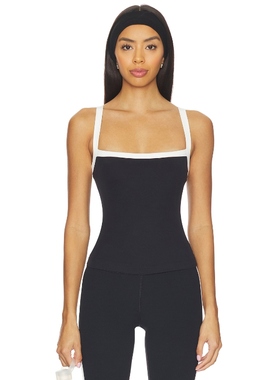 Splits59 MONAH RIGOR 背心上装 黑色、白色 y2k辣妹风REVOLVE小