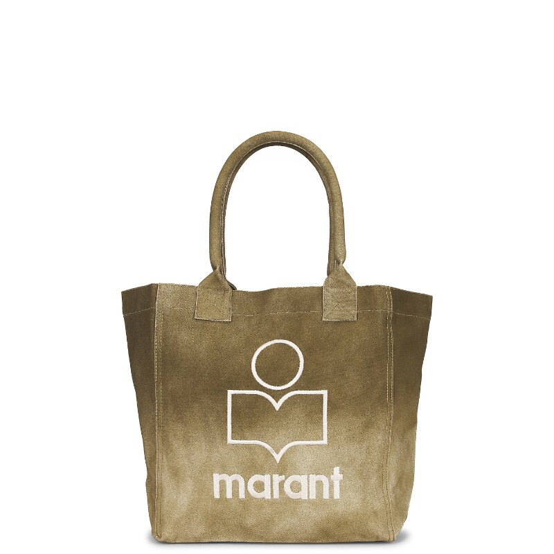 Isabel Marant卡其色帆布手提包休闲风秋冬新品休闲斜挎包REVOLVE