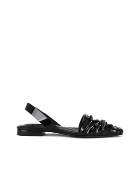 Nora Lozza FORMA BALLERINA 平底鞋 黑色 女款 REVOLVE小众新款