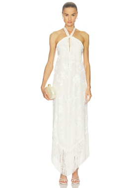 HEMANT AND NANDITA DRESS 裙子 象牙白REVOLVE小众新款