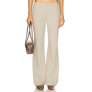 EAVES COLBY 裤 冬季 REVOLVE老钱风 西装 新品 米色 长裤