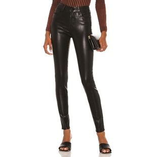 [冬季新品]L'AGENCE MARGUERITE 涂层牛仔裤REVOLVE小众新款