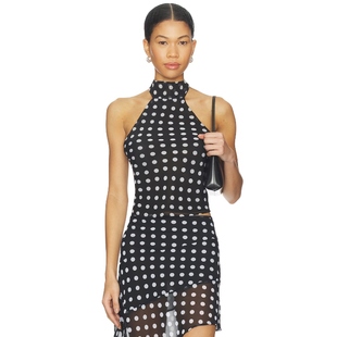 PIPER THE 上装 黑色 Bella 白色REVOLVE小众新款 Venice