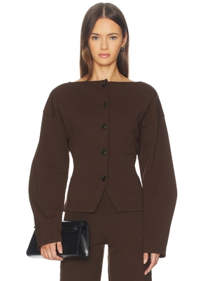 SRG CARINNTHIA 开衫 revolve小众新款 巧克力色