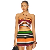 Cruz NAOS 上装 Cala 无袖 Red Orange White y2k辣妹风REVO