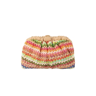 berg Clutch Amalia Gathered 中性色调REVOLVE小众 Petite olga