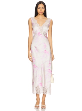 LoveShackFancy SERENE 裙子 Ivory,PinkREVOLVE小众新款