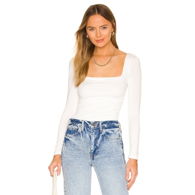 superdown SOFIA 上装长袖上衣revolve时尚小众新款