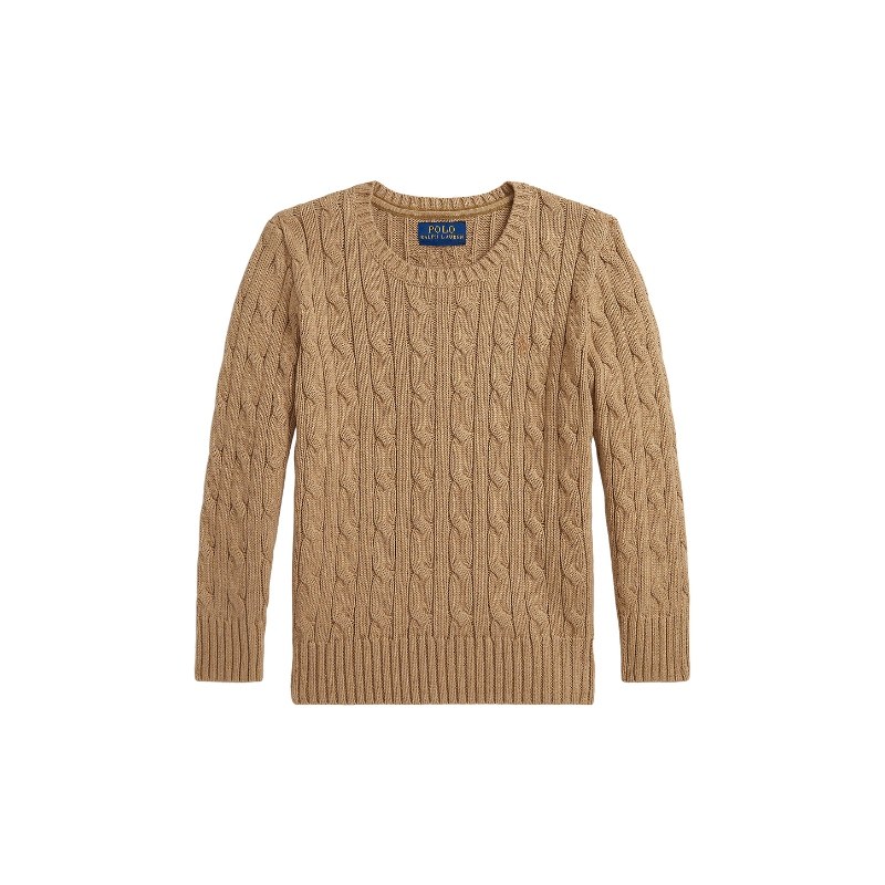 Polo Ralph Lauren 拉夫劳伦 毛衣 棕黄色 老钱风REVOLVE小众新款