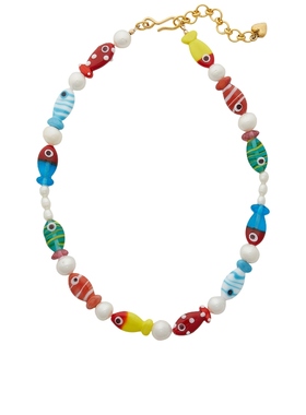 Brinker + Eliza MALLORCA 项链 象牙白 REVOLVE小众