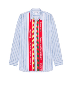 [冬季新品]COMME des GARCONS SHIRT 衬衫 蓝色REVOLVE小众