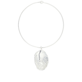 Eliou FOSSIL 项链 金属银色 REVOLVE小众新款