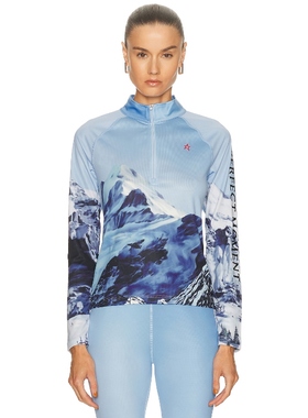 Perfect Moment 上装 蓝色 y2k辣妹风REVOLVE小众新款