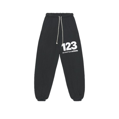 RRR123 METANOIA 运动长裤 黑色REVOLVE小众新款