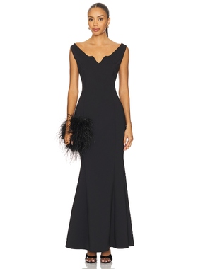 Mother of All Avery Maxi Sleeveless Dress 黑色REVOLVE小众新