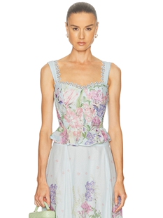 revolve小众新款 Charo 上装 FLORET Ruiz Ibiza