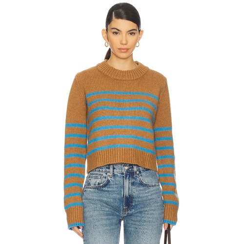 La Ligne 毛衣 Camel ＆ Cerulean 运动复古风REVOLVE小众新款