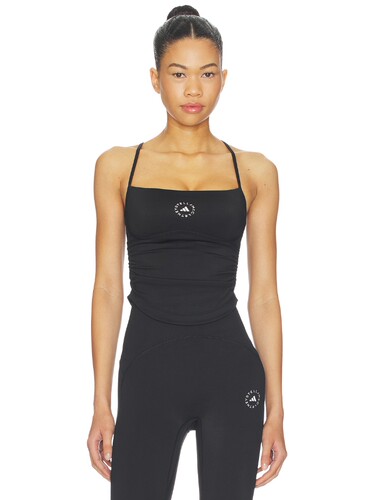 [春季新品]adidas by Stella McCartney黑色修身背心REVOLVE
