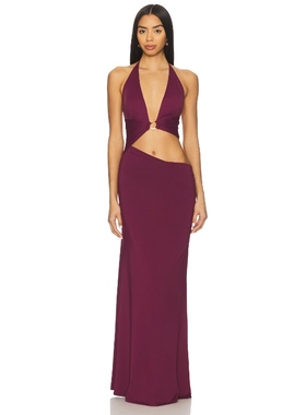 Runaway The Label LUMIA 裙子 紫色REVOLVE小众新款