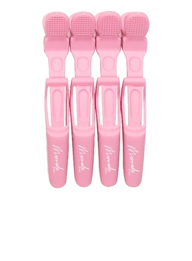 Mermade Hair Grip Clips 粉色发夹四个装发饰REVOLVE小众新款