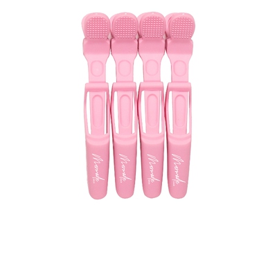 Mermade Hair Grip Clips 粉色发夹四个装发饰REVOLVE小众新款